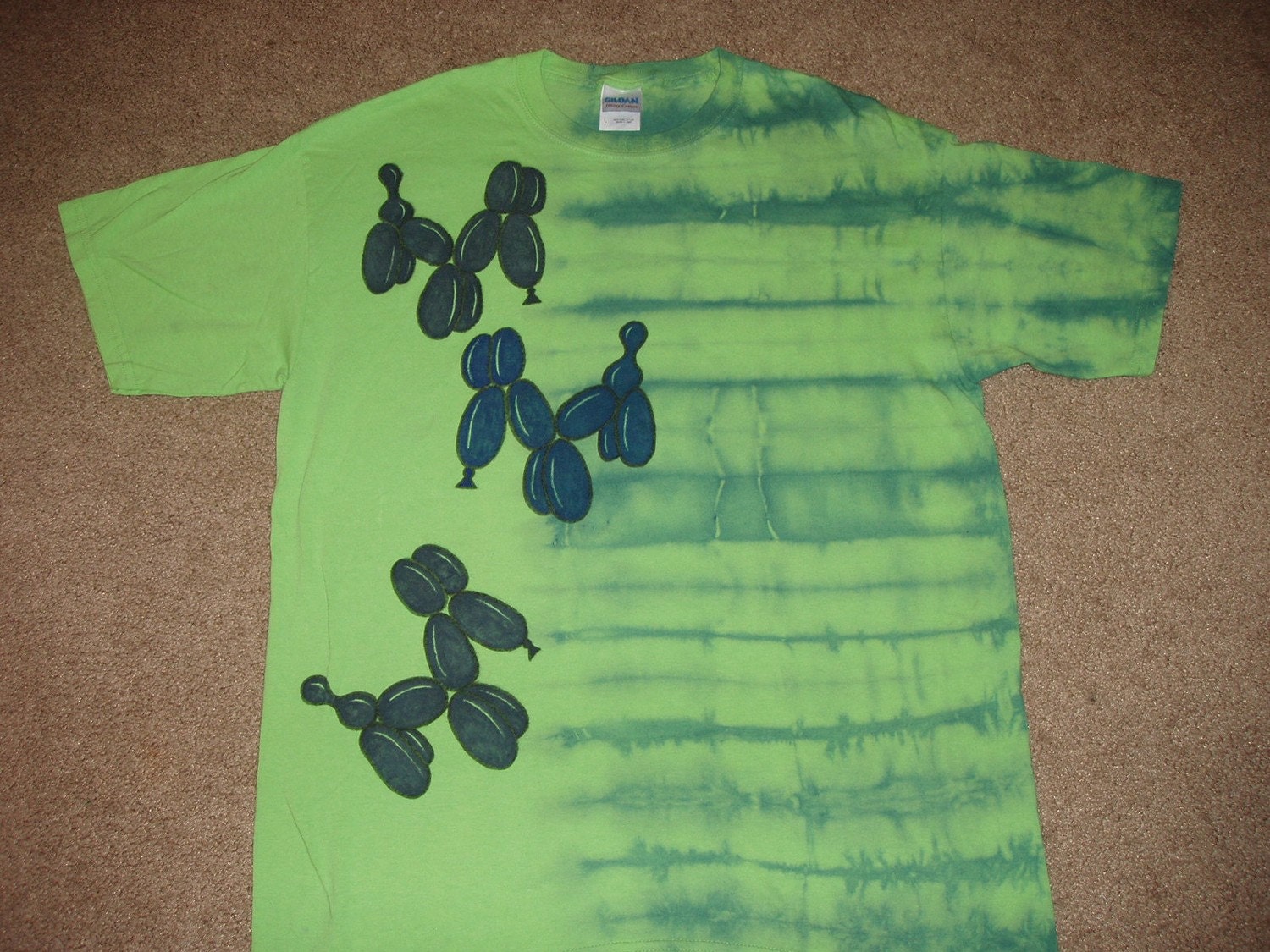 Balloon Dog T-Shirt, Adult Size large