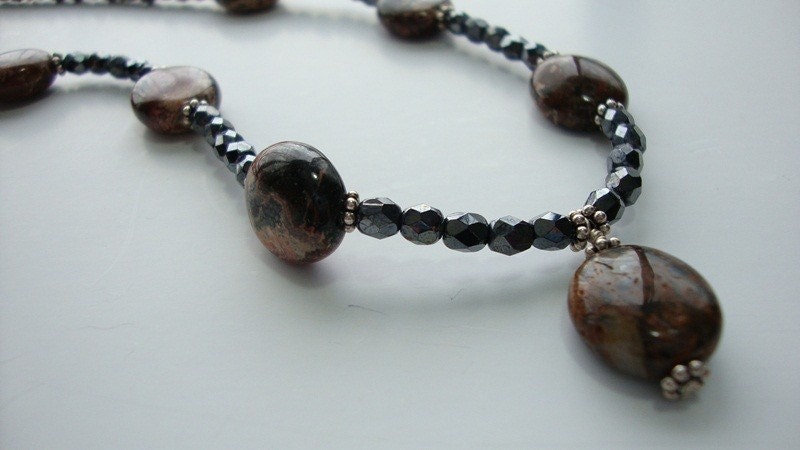 Poppy Jasper Necklace FREE Shipping