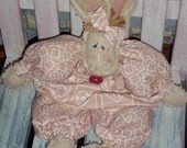 Hugs and Kisses-Floppy Bunny-Minnie