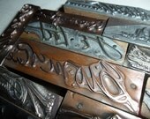 HOLD 4 SOS - special listing made with these  Letterpress Signature Blocks Print Blocks instant collection