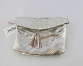 Vintage 1960s Silver Whiting and Davis Mesh Purse