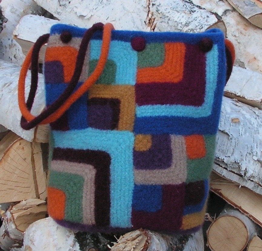 Mitered Square Quilt Tote Pattern