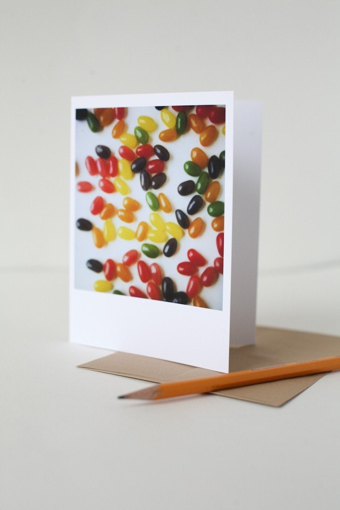 Jelly Bean Card - 4x5