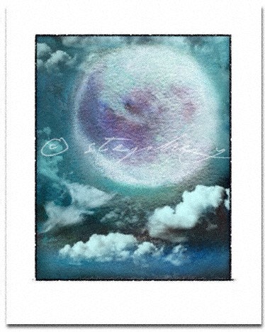 SHINE ON Full Moon: Fine art giclee art print