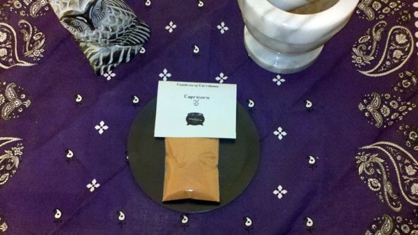 CAPRICORN INCENSE - use for personal empowerment, altar incense, earth meditation and more