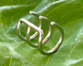 Tribal ETERNAL Spiral ear cuff -- NOSE CUFF -- lip cuff