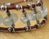 Aquamarine Cuff Bracelet
