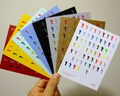 8 print GOCCO Color Chart and Matrix set