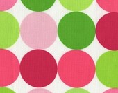 Disco Dot  Sorbet  Fabric by Mark Hordyszynski Michael Miller Designer Fabric, 1/2 yard