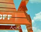 Keep Off - lifeguard tower 8x10 (in stock)
