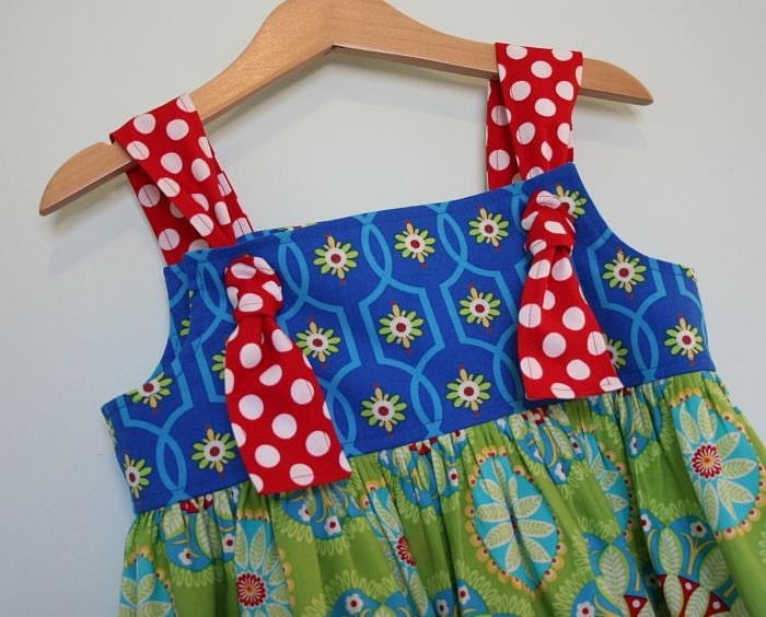 Ellie Knot Dress...by Kissing Kumquats