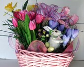 Hoppy Bunny Spring Floral Arrangement