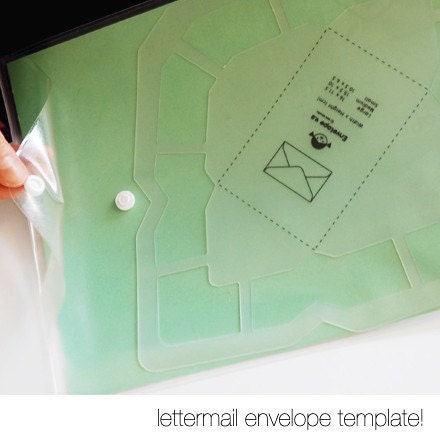 Lettermail Envelope Template