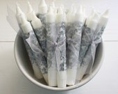 black damask candles