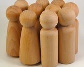 Woden People Peg Dolls - Two Grandmas and Two Grandpas
