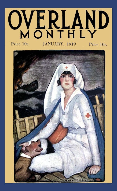 WWI Red Cross Nurse Refrigerator Magnet