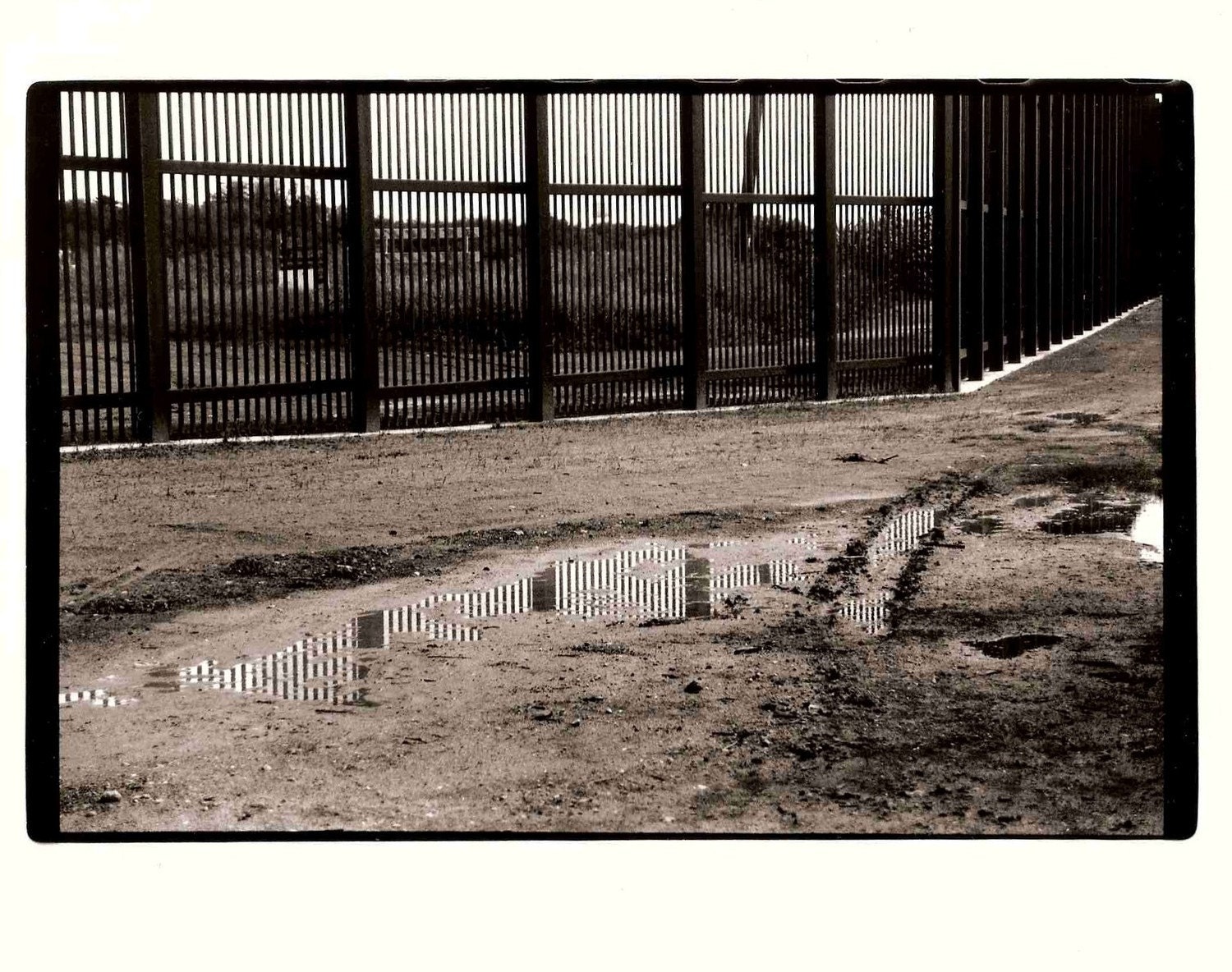 Reflection of Freedom - Black and White Photo - Silver Gelatin Print