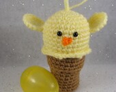 Easter 2011 - Happy Chickie Ice Cream Cone