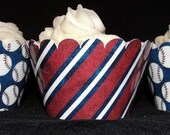 Baseball Cupcake Wrappers