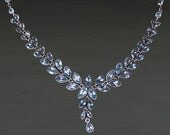 Handmade Artisan Blue Topaz Gemstone 925 Sterling Silver Bridesmaid Wedding unique wedding and anniversary gift unique Jewelry Necklace (A)
