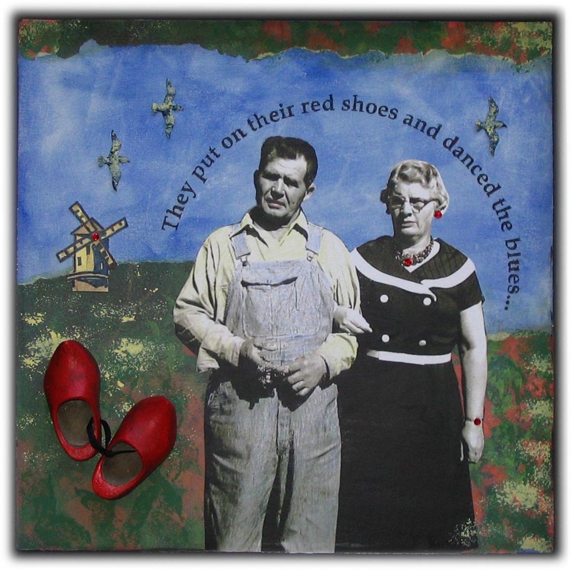 RED SHOES Print