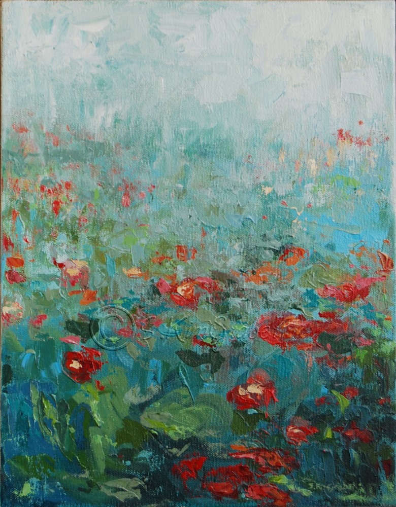 In The Mist- original 11x14 inch painting
