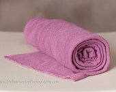 SWADDLE WRAP - Rose Sweater Knit Fabric - Photography Prop