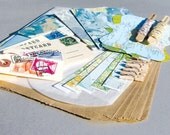world travel packaging and supply kit for gift wrapping and embellishing