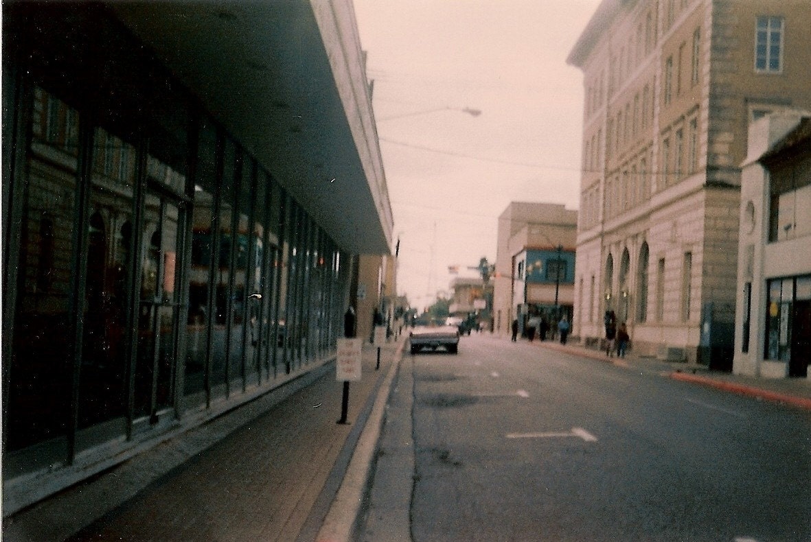 Downtown Brownsville - 10 x 8 Lomographic Color Photo Print