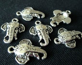 Destash (6) Elephant Head Charms