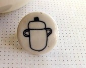 Pot porcelain ring