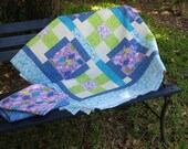 Lantern and Cherry Blossom Quilt