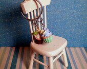 Dangling Cupcake Charm Ring