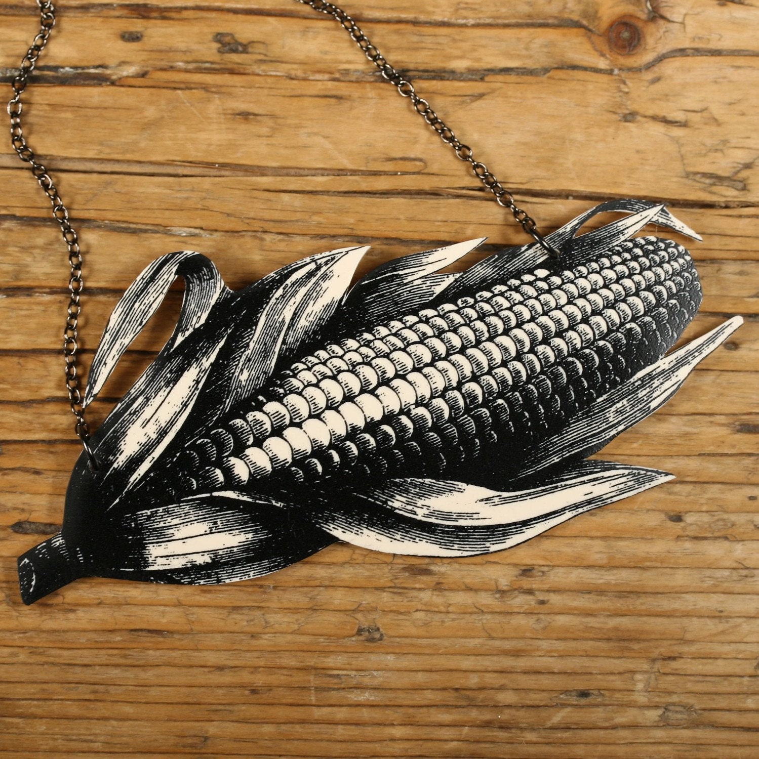 Corn on the Cob Necklace