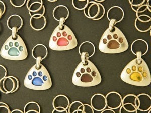 Pawfect Paws - Pet Tagged - hand engraved creations -pet dog and cat id name tags ---