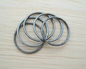 Steel Stacking Rings Set of 5