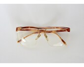 vintage Brown Chris Roth Eyeglass FRAMES