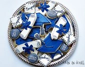Graduation Cookies - Graduation Cap, Diploma  1 Dozen