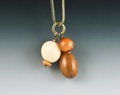 Natural Seed Tagua Nut Pendant - Eco Frienldy