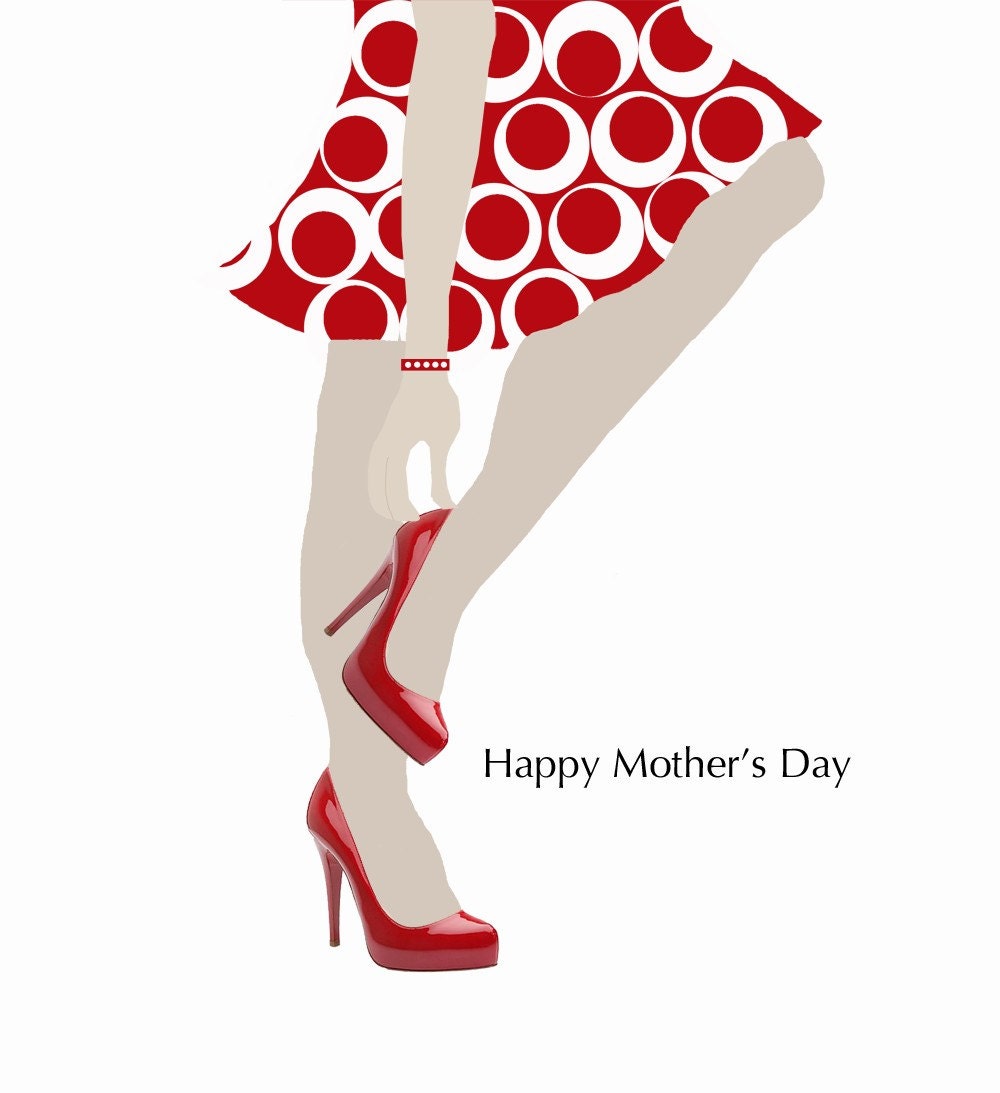 Red Hot Mamma Mother's Day Card
