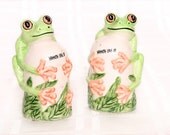 Frog Salt and Pepper Shakers