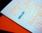 Multilingual "Hello" Greeting Card