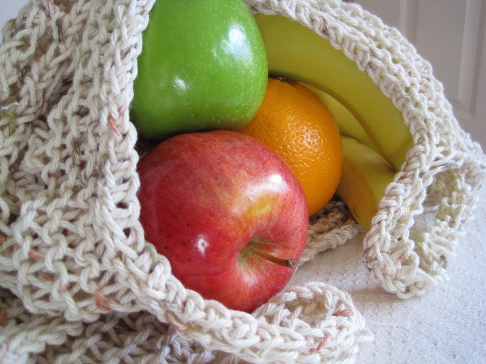 Cotton Market Bag Knitted European Style