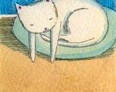 Original ACEO -- Close friends