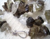 Smokey Quartz Nugget Necklace