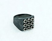 9 Square Silver Bolts
