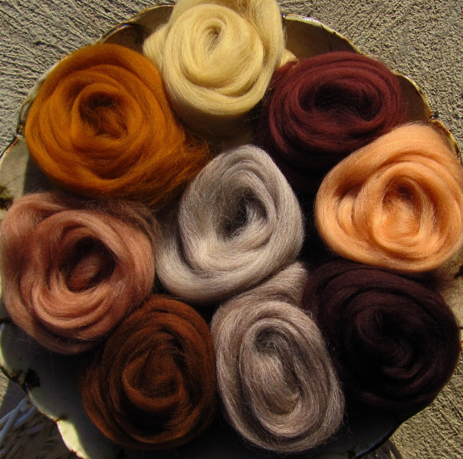 Ashland Bay Expanded BROWNS Merino 64s Collection for Spinners and Felters