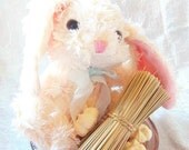 Baby Gift Set Lavender Soy Wax Dipped Air Freshener With Baby Oil And Baby Lotion.
