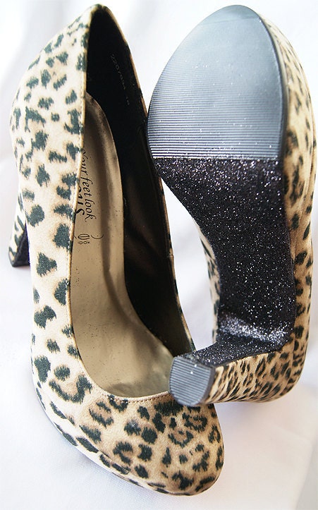 Get the soles of your shoes 'glitterified' by shake it doll shoes