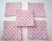Set of Small Flower Coasters